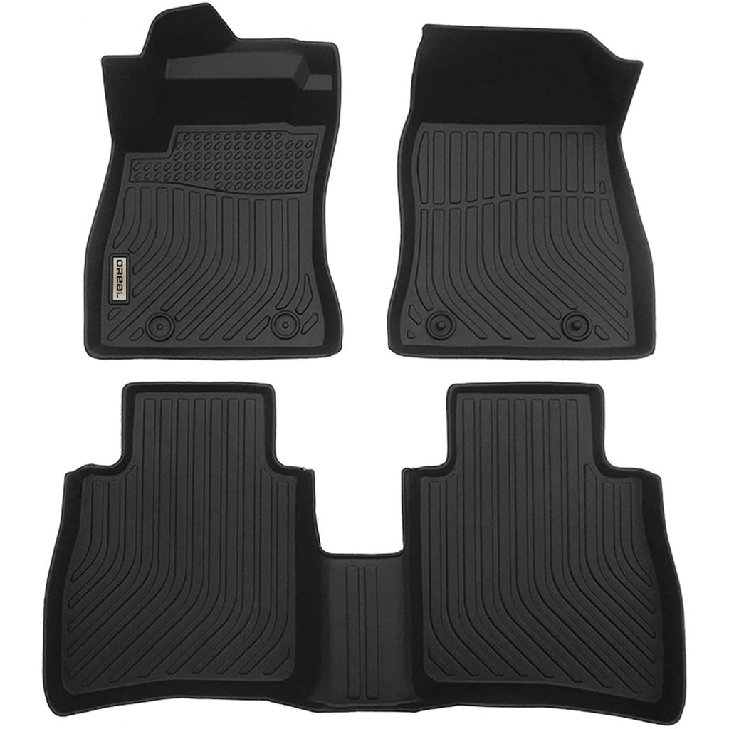 Nissan Sentra / Sylphy 2014-2019 Black Floor Mats TPE