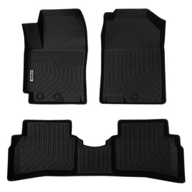 Kia Rio 2018-2023 Black Floor Mats TPE