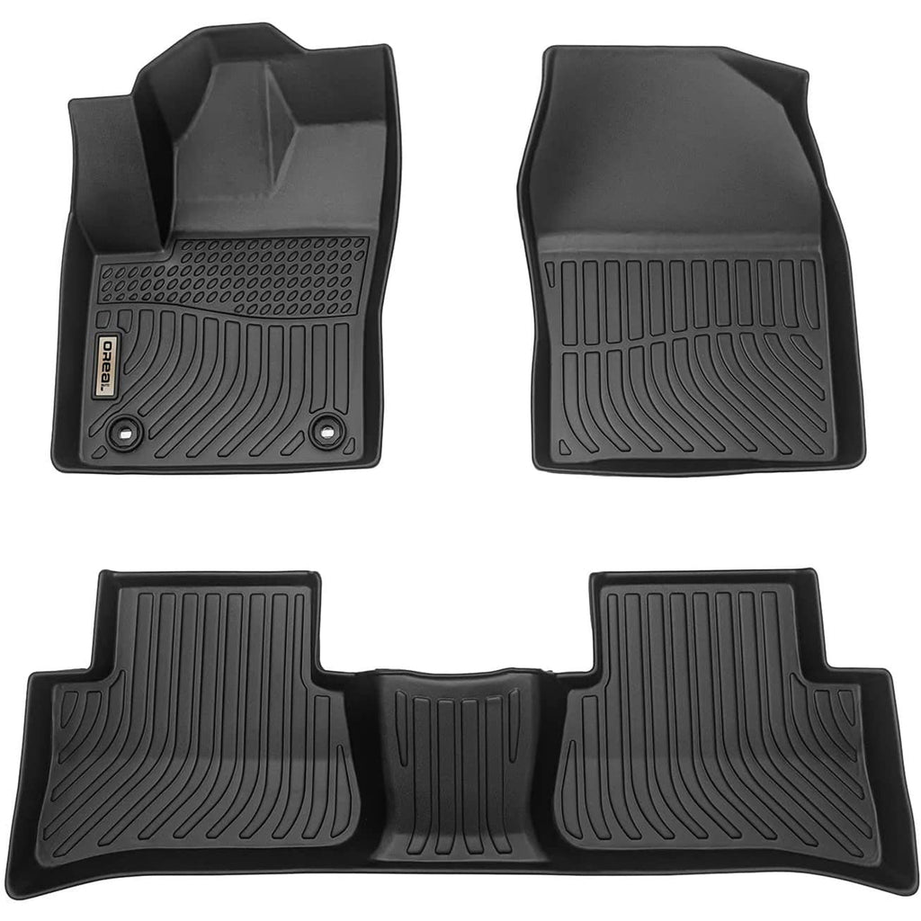 Toyota C-HR 2018-2023 Black Floor Mats TPE