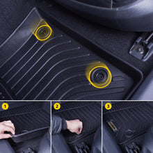 Load image into Gallery viewer, Nissan Pathfinder 7 Seats 2013-2021 Black Floor Mats TPE