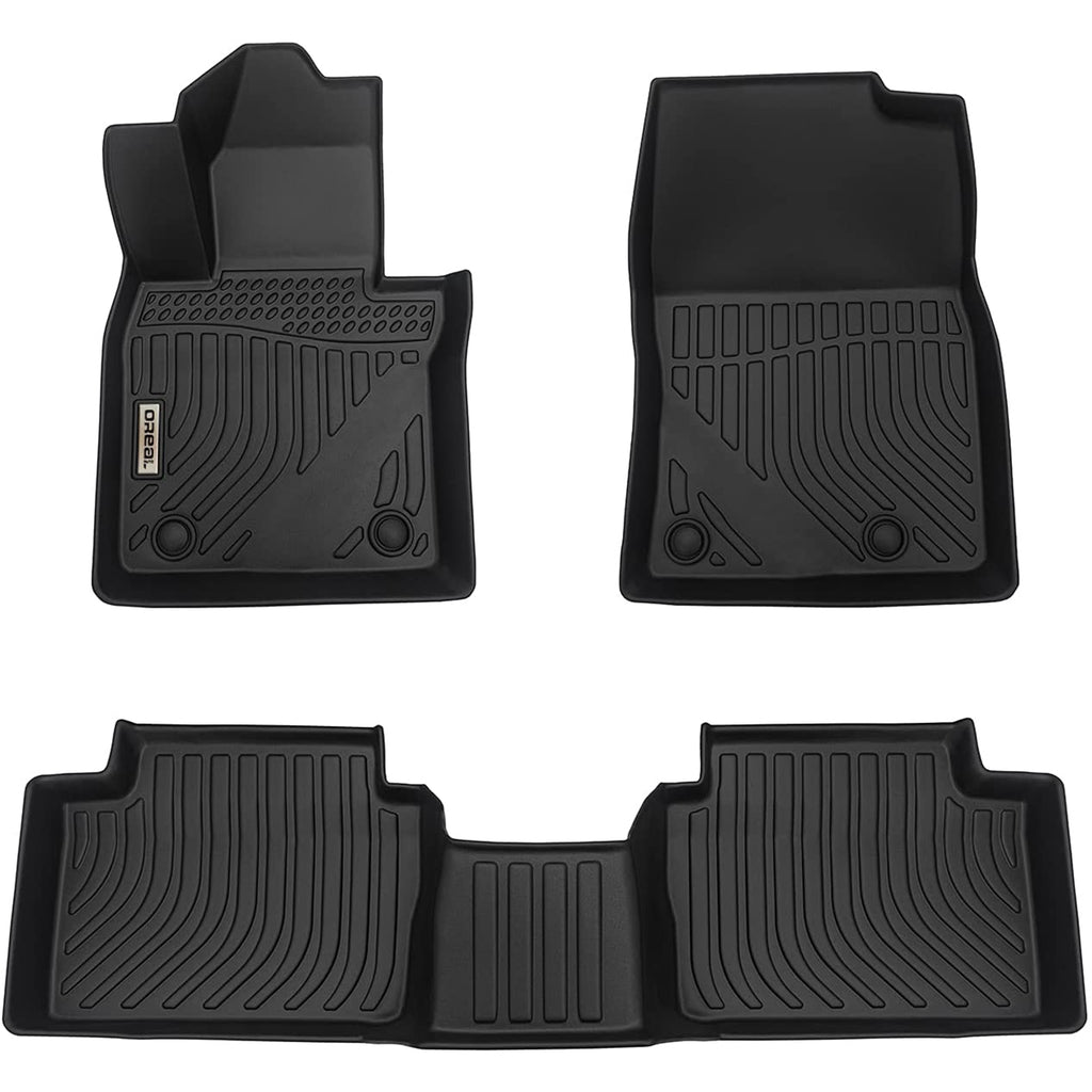 Mazda CX-30 2020-2024 Black Floor Mats TPE