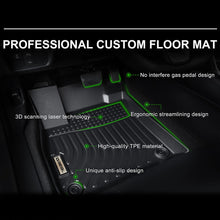 Load image into Gallery viewer, Toyota Camry Hybrid 2018-2024 Black Floor Mats TPE